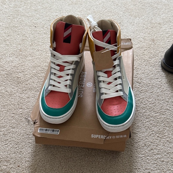 Superdry Colorful High-Top Sneakers - Picture 2 of 3